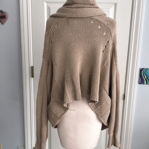 Funky tan LILITH SWEATER - Picture 3 of 6